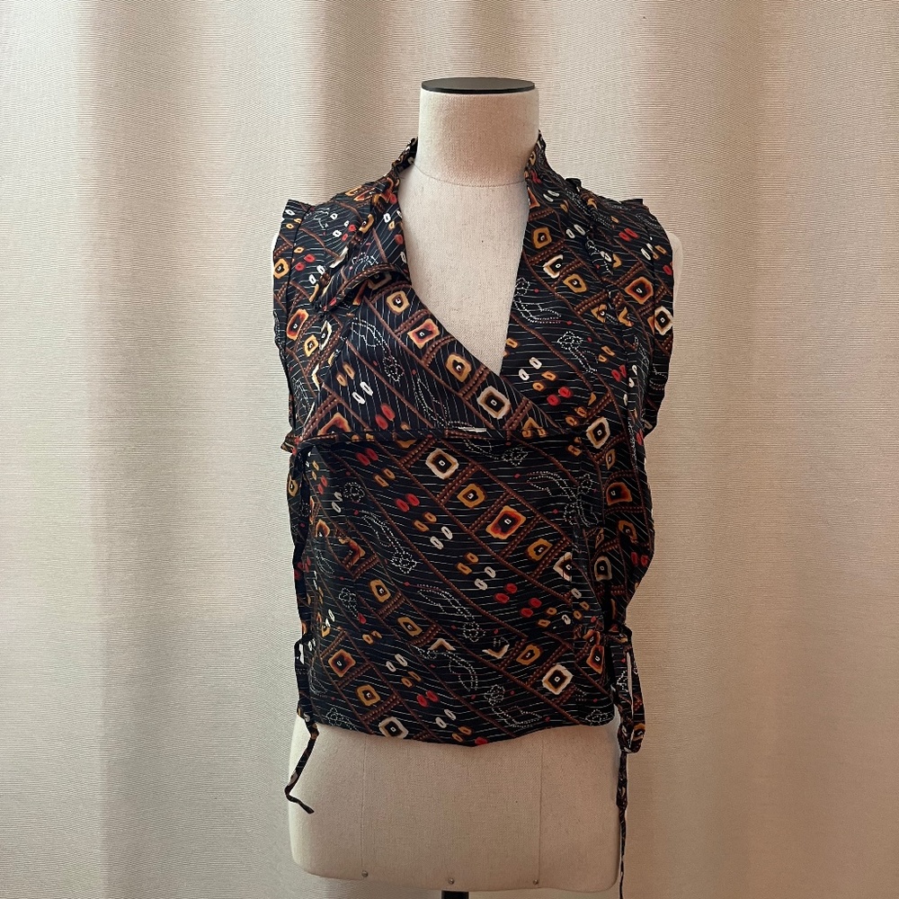 Isabel Marant Sleeveless Silk Top